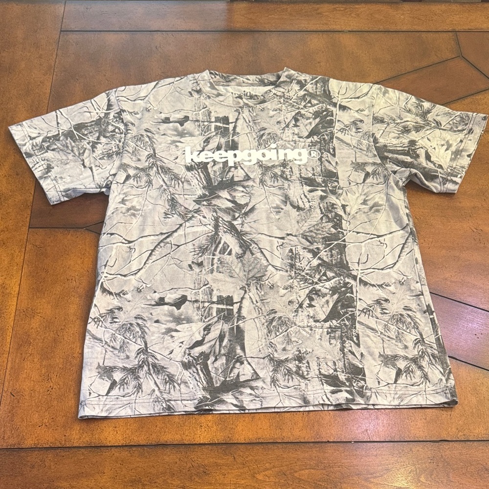 Men's Camouflage Tee - Gray